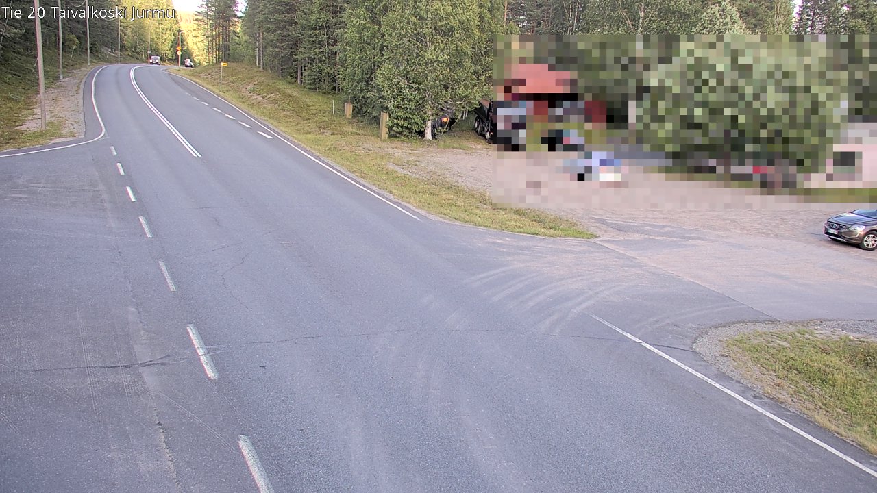 Kelikamerat Kuva Tie 20 Taivalkoski, Jurmu, Taivalkoski, Pohjois-Pohjanmaa