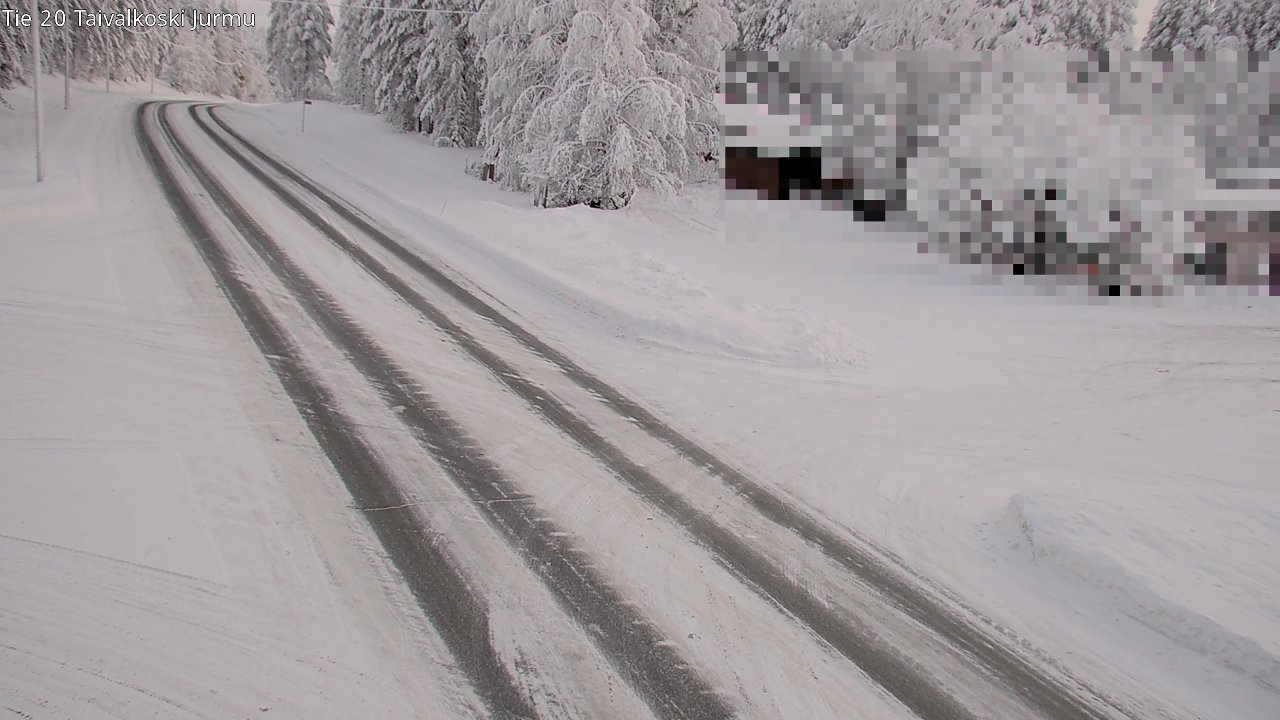Kelikamerat Kuva Tie 20 Taivalkoski, Jurmu, Taivalkoski, Pohjois-Pohjanmaa