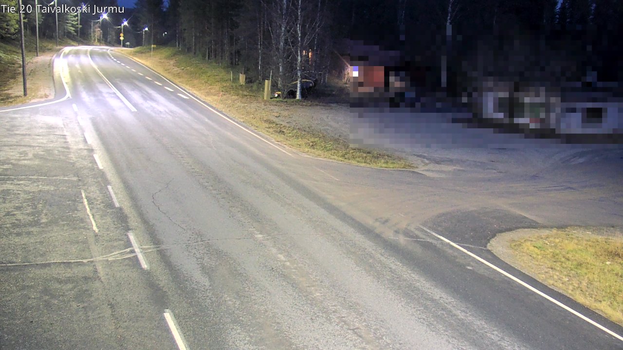 Kelikamerat Kuva Tie 20 Taivalkoski, Jurmu, Taivalkoski, Pohjois-Pohjanmaa