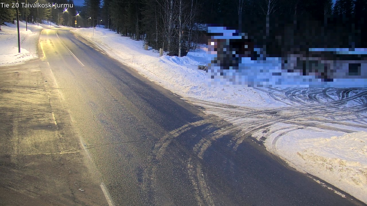 Kelikamerat Kuva Tie 20 Taivalkoski, Jurmu, Taivalkoski, Pohjois-Pohjanmaa