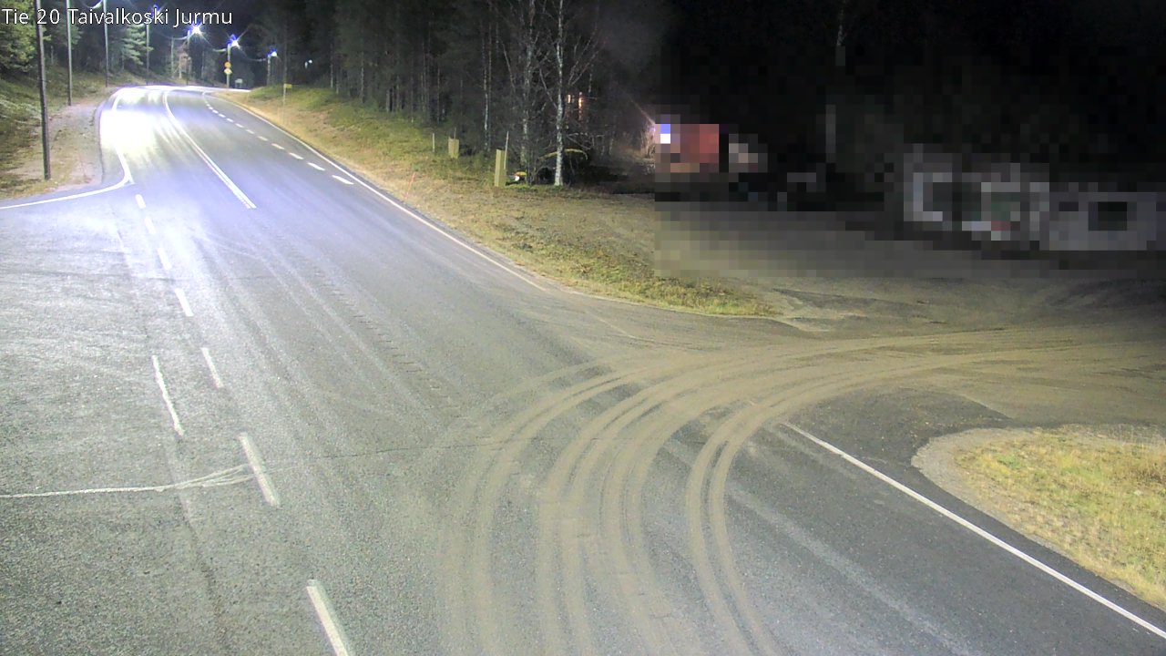 Kelikamerat Kuva Tie 20 Taivalkoski, Jurmu, Taivalkoski, Pohjois-Pohjanmaa