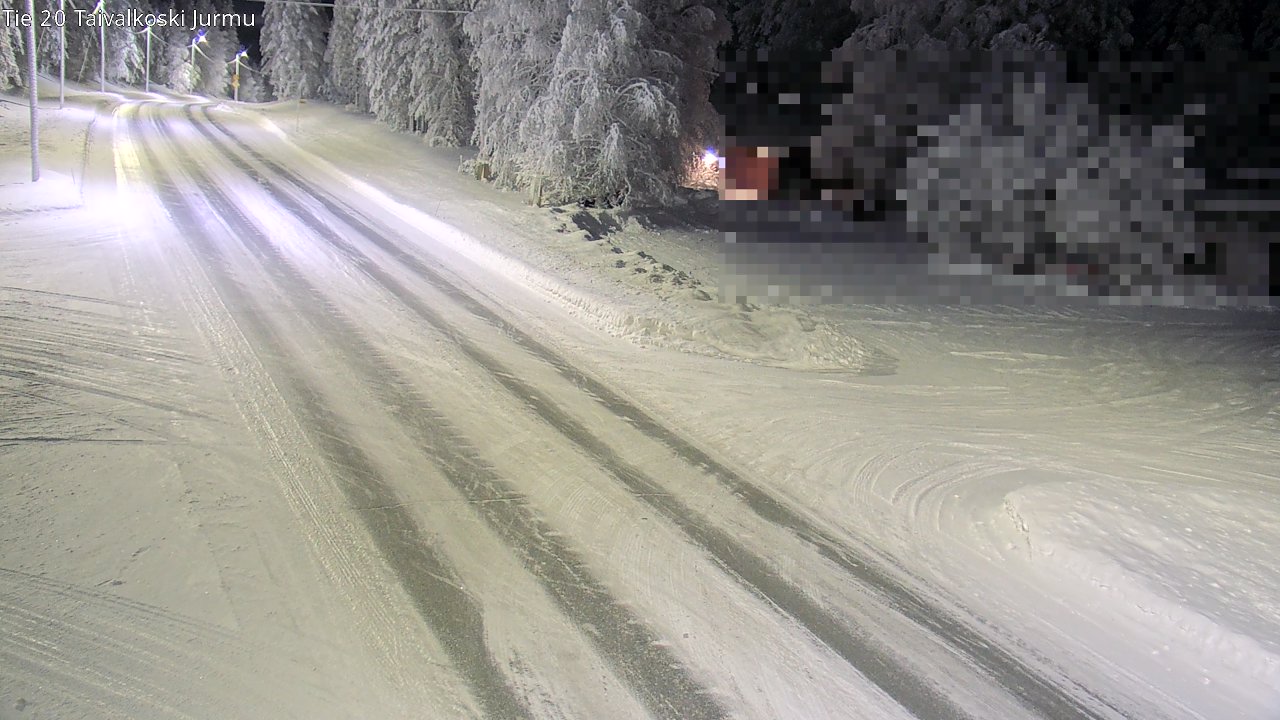 Kelikamerat Kuva Tie 20 Taivalkoski, Jurmu, Taivalkoski, Pohjois-Pohjanmaa