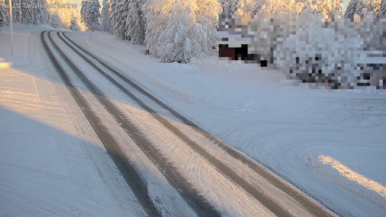 Kelikamerat Kuva Tie 20 Taivalkoski, Jurmu, Taivalkoski, Pohjois-Pohjanmaa