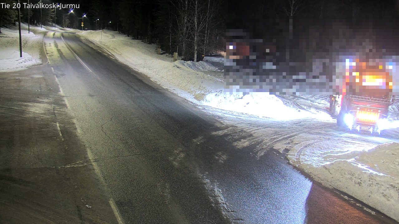 Kelikamerat Kuva Tie 20 Taivalkoski, Jurmu, Taivalkoski, Pohjois-Pohjanmaa