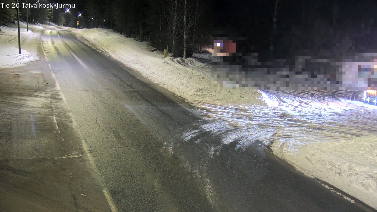 Kelikamerat Kuva Tie 20 Taivalkoski, Jurmu, Taivalkoski, Pohjois-Pohjanmaa