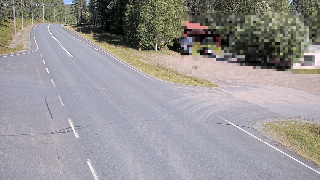Kelikamerat Kuva Tie 20 Taivalkoski, Jurmu, Taivalkoski, Pohjois-Pohjanmaa