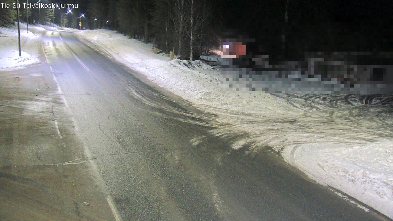 Kelikamerat Kuva Tie 20 Taivalkoski, Jurmu, Taivalkoski, Pohjois-Pohjanmaa