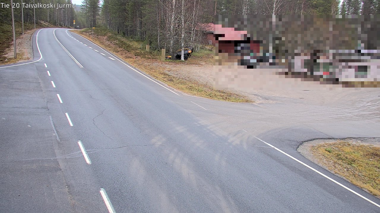 Kelikamerat Kuva Tie 20 Taivalkoski, Jurmu, Taivalkoski, Pohjois-Pohjanmaa