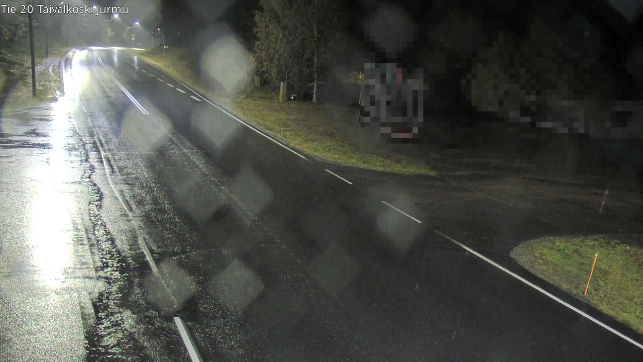 Weather Camera Image Väg 20 Taivalkoski, Jurmu, Taivalkoski, Pohjois-Pohjanmaa