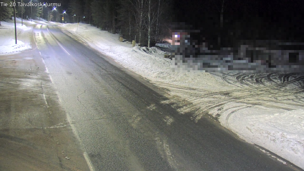 Kelikamerat Kuva Tie 20 Taivalkoski, Jurmu, Taivalkoski, Pohjois-Pohjanmaa
