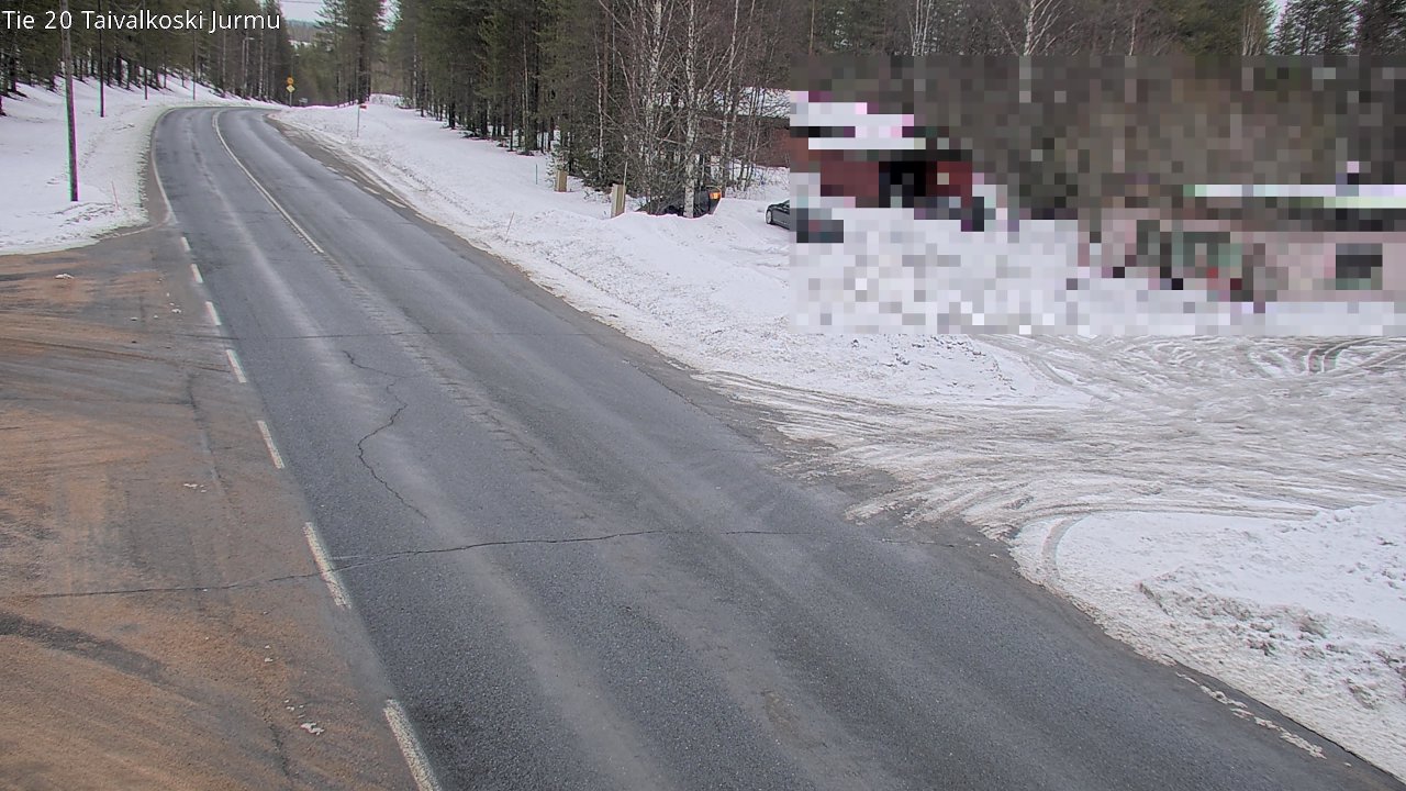Kelikamerat Kuva Tie 20 Taivalkoski, Jurmu, Taivalkoski, Pohjois-Pohjanmaa