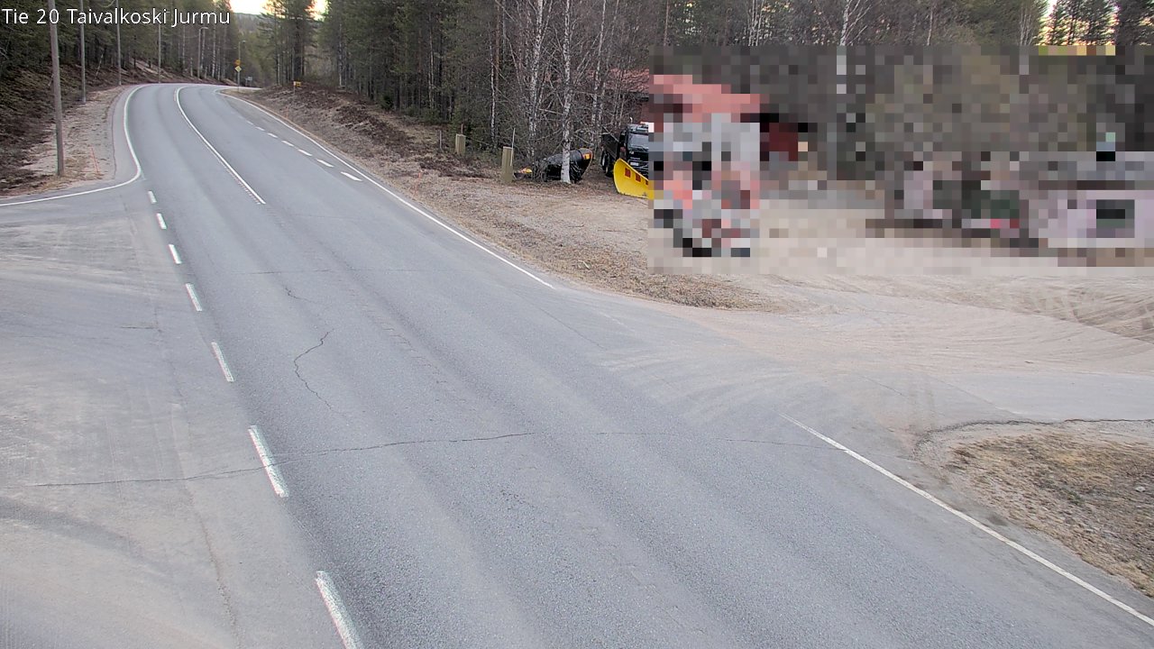 Kelikamerat Kuva Tie 20 Taivalkoski, Jurmu, Taivalkoski, Pohjois-Pohjanmaa