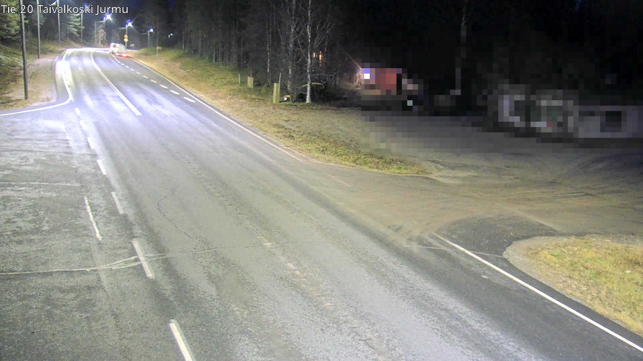 Kelikamerat Kuva Tie 20 Taivalkoski, Jurmu, Taivalkoski, Pohjois-Pohjanmaa