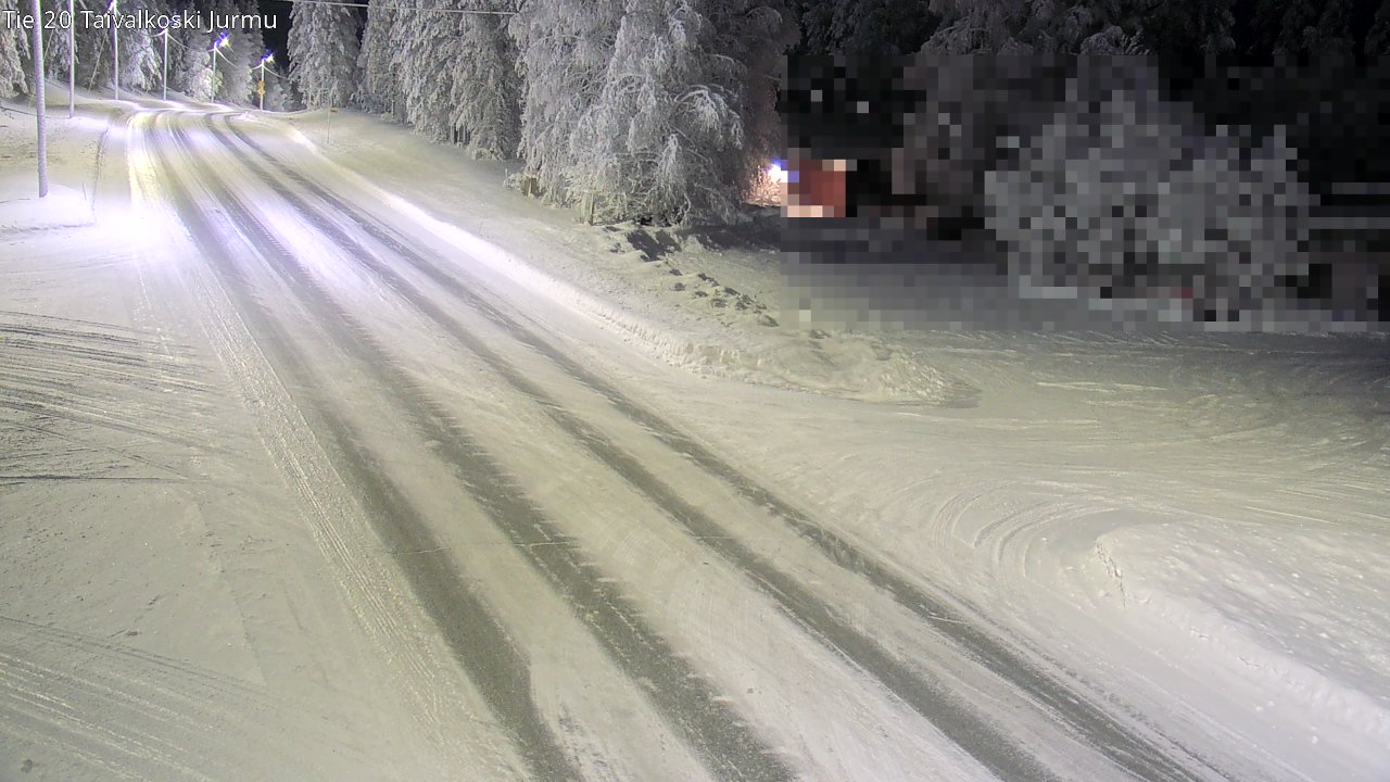 Kelikamerat Kuva Tie 20 Taivalkoski, Jurmu, Taivalkoski, Pohjois-Pohjanmaa