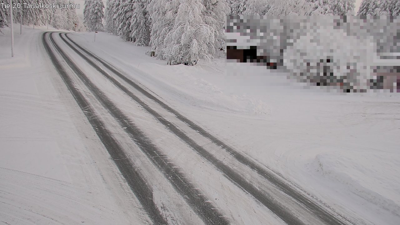 Kelikamerat Kuva Tie 20 Taivalkoski, Jurmu, Taivalkoski, Pohjois-Pohjanmaa