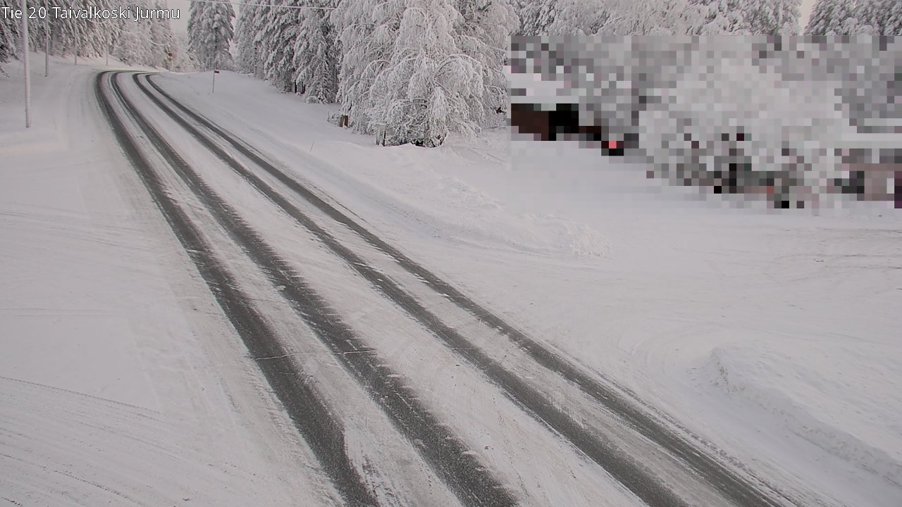 Kelikamerat Kuva Tie 20 Taivalkoski, Jurmu, Taivalkoski, Pohjois-Pohjanmaa