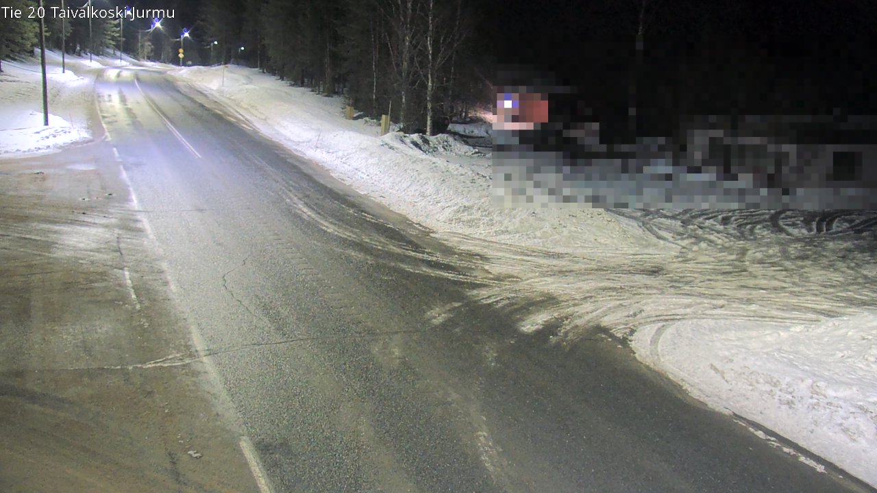 Kelikamerat Kuva Tie 20 Taivalkoski, Jurmu, Taivalkoski, Pohjois-Pohjanmaa