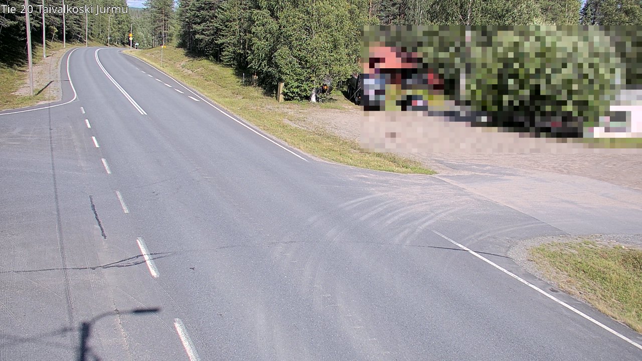 Kelikamerat Kuva Tie 20 Taivalkoski, Jurmu, Taivalkoski, Pohjois-Pohjanmaa