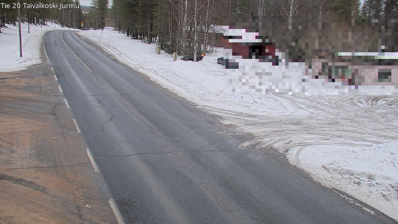 Kelikamerat Kuva Tie 20 Taivalkoski, Jurmu, Taivalkoski, Pohjois-Pohjanmaa