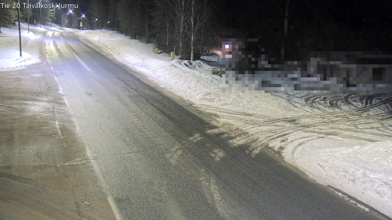 Kelikamerat Kuva Tie 20 Taivalkoski, Jurmu, Taivalkoski, Pohjois-Pohjanmaa