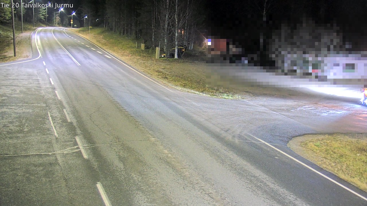 Kelikamerat Kuva Tie 20 Taivalkoski, Jurmu, Taivalkoski, Pohjois-Pohjanmaa