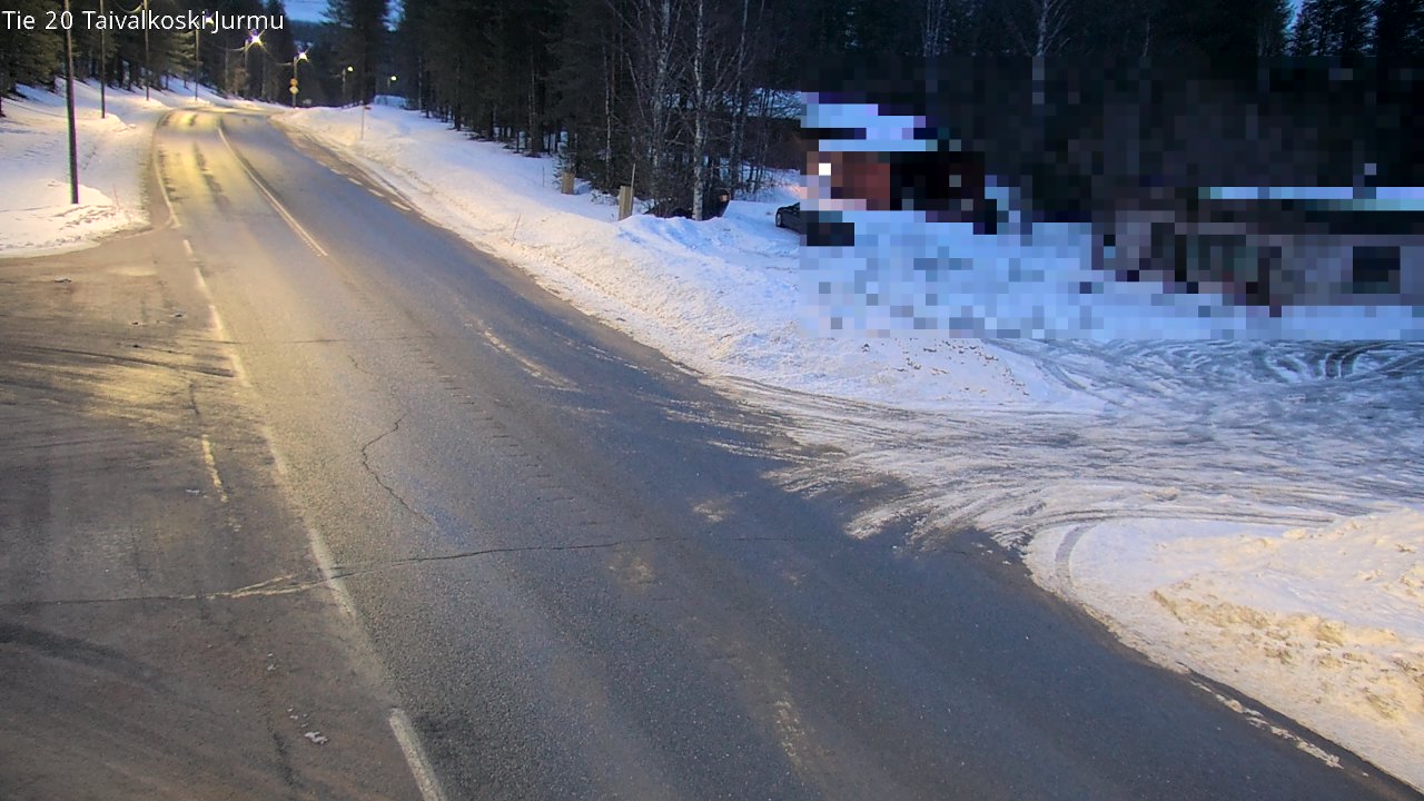 Kelikamerat Kuva Tie 20 Taivalkoski, Jurmu, Taivalkoski, Pohjois-Pohjanmaa
