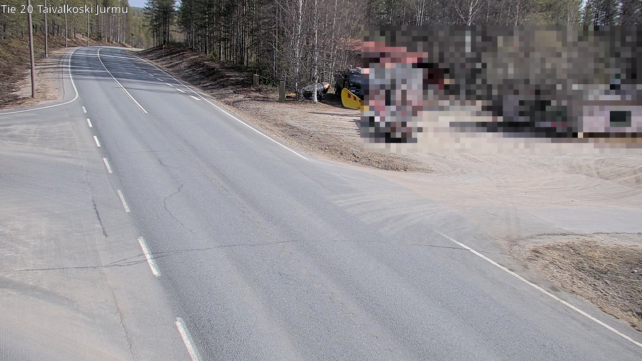 Kelikamerat Kuva Tie 20 Taivalkoski, Jurmu, Taivalkoski, Pohjois-Pohjanmaa