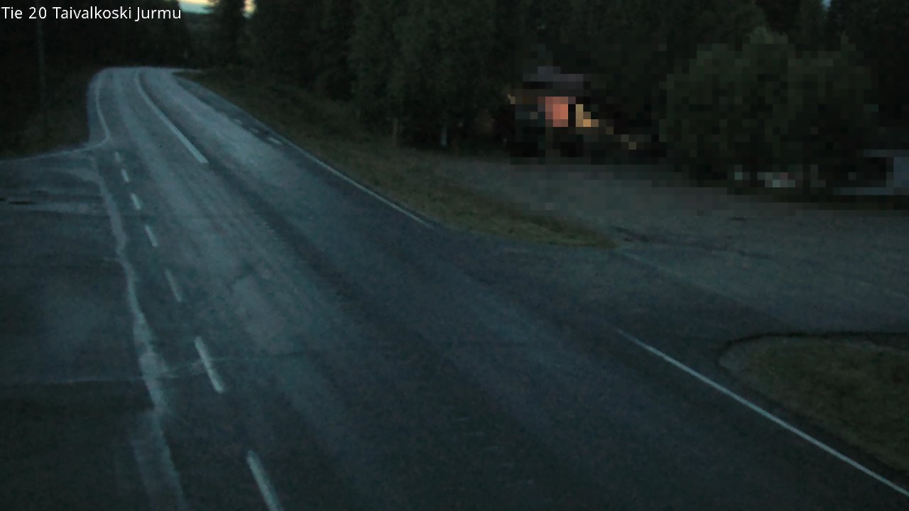 Kelikamerat Kuva Tie 20 Taivalkoski, Jurmu, Taivalkoski, Pohjois-Pohjanmaa