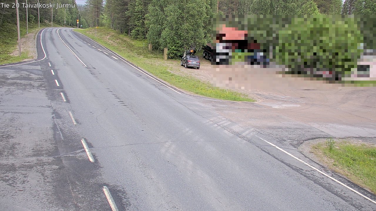 Kelikamerat Kuva Tie 20 Taivalkoski, Jurmu, Taivalkoski, Pohjois-Pohjanmaa