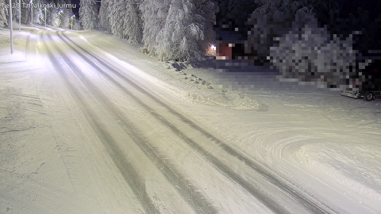 Kelikamerat Kuva Tie 20 Taivalkoski, Jurmu, Taivalkoski, Pohjois-Pohjanmaa