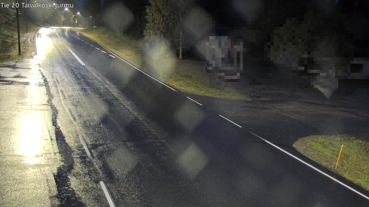 Weather Camera Image Väg 20 Taivalkoski, Jurmu, Taivalkoski, Pohjois-Pohjanmaa