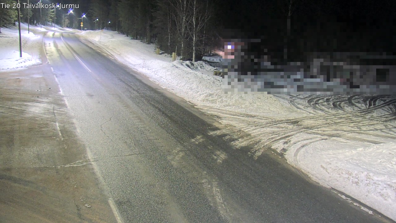Kelikamerat Kuva Tie 20 Taivalkoski, Jurmu, Taivalkoski, Pohjois-Pohjanmaa