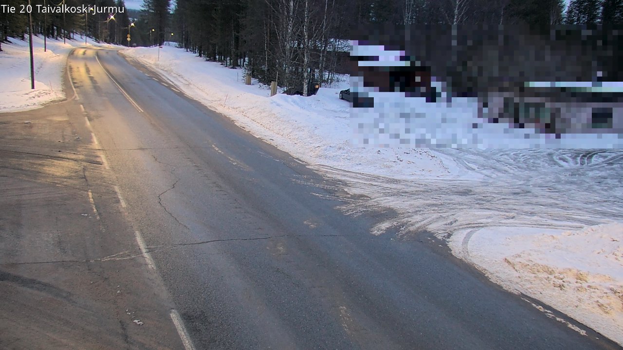 Kelikamerat Kuva Tie 20 Taivalkoski, Jurmu, Taivalkoski, Pohjois-Pohjanmaa