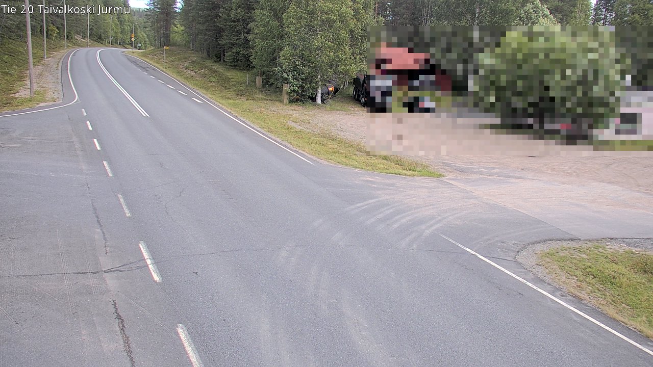 Kelikamerat Kuva Tie 20 Taivalkoski, Jurmu, Taivalkoski, Pohjois-Pohjanmaa