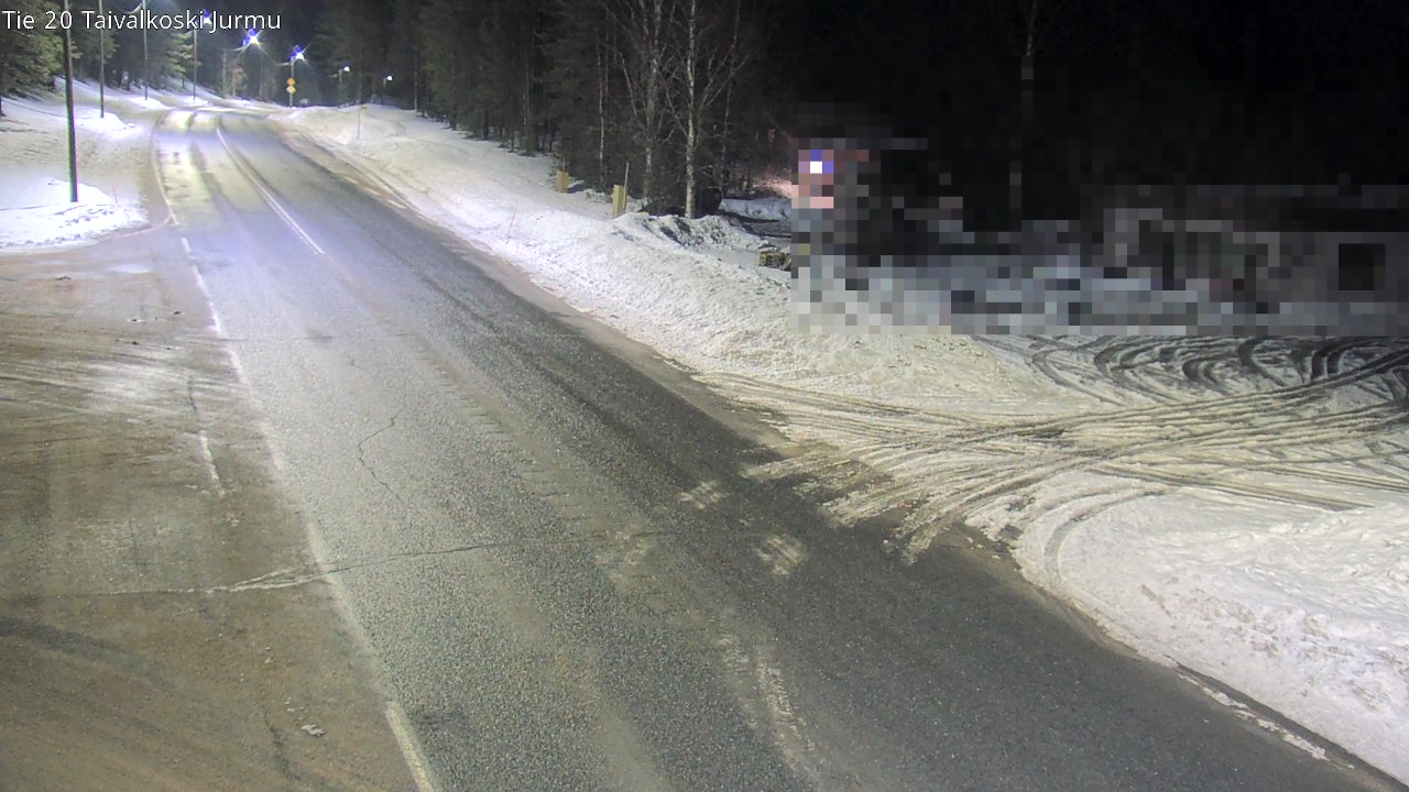 Kelikamerat Kuva Tie 20 Taivalkoski, Jurmu, Taivalkoski, Pohjois-Pohjanmaa