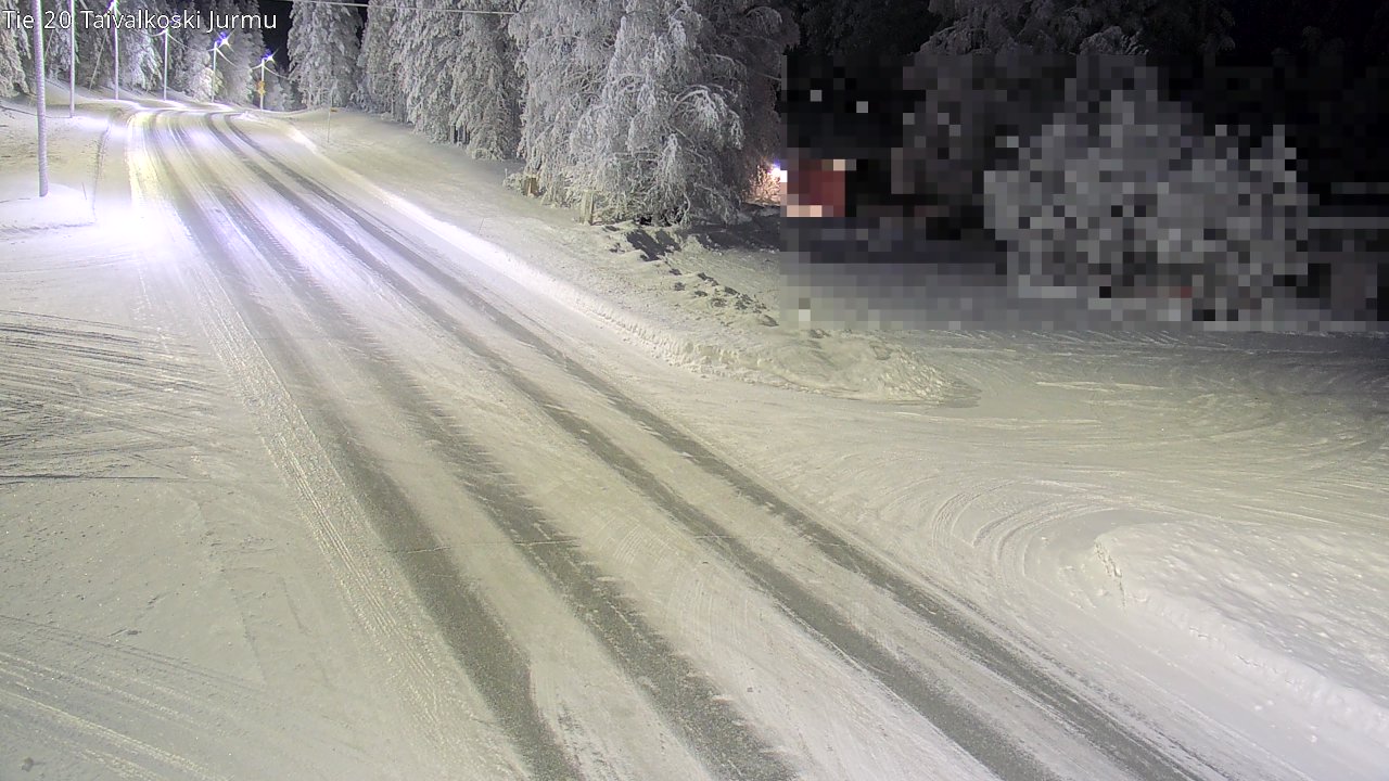 Kelikamerat Kuva Tie 20 Taivalkoski, Jurmu, Taivalkoski, Pohjois-Pohjanmaa