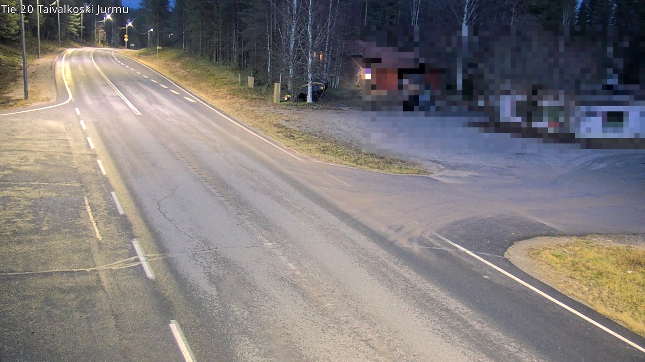 Kelikamerat Kuva Tie 20 Taivalkoski, Jurmu, Taivalkoski, Pohjois-Pohjanmaa