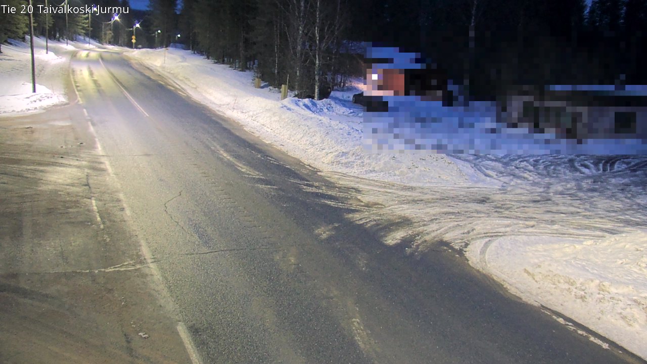 Kelikamerat Kuva Tie 20 Taivalkoski, Jurmu, Taivalkoski, Pohjois-Pohjanmaa