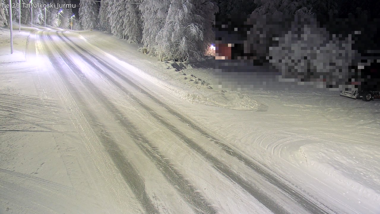 Kelikamerat Kuva Tie 20 Taivalkoski, Jurmu, Taivalkoski, Pohjois-Pohjanmaa