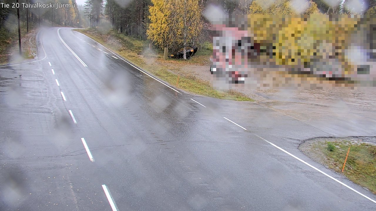 Kelikamerat Kuva Tie 20 Taivalkoski, Jurmu, Taivalkoski, Pohjois-Pohjanmaa