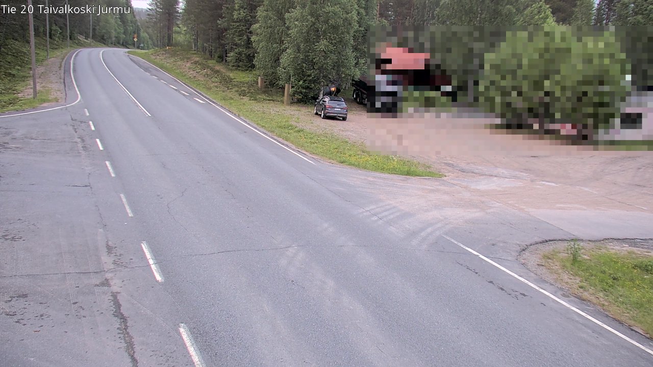 Kelikamerat Kuva Tie 20 Taivalkoski, Jurmu, Taivalkoski, Pohjois-Pohjanmaa