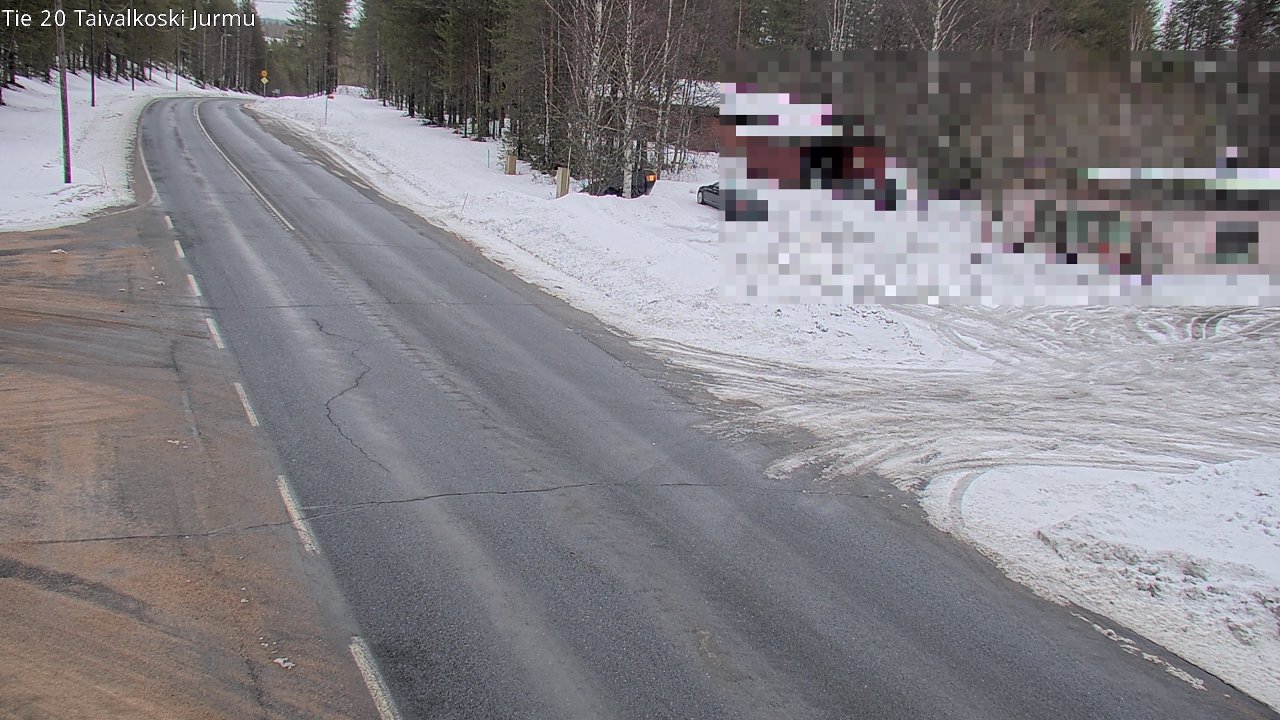 Kelikamerat Kuva Tie 20 Taivalkoski, Jurmu, Taivalkoski, Pohjois-Pohjanmaa