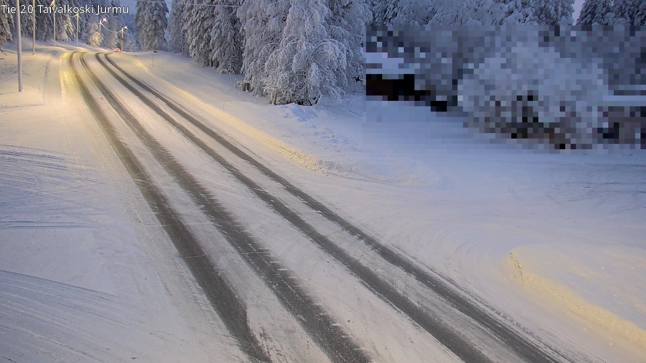 Kelikamerat Kuva Tie 20 Taivalkoski, Jurmu, Taivalkoski, Pohjois-Pohjanmaa