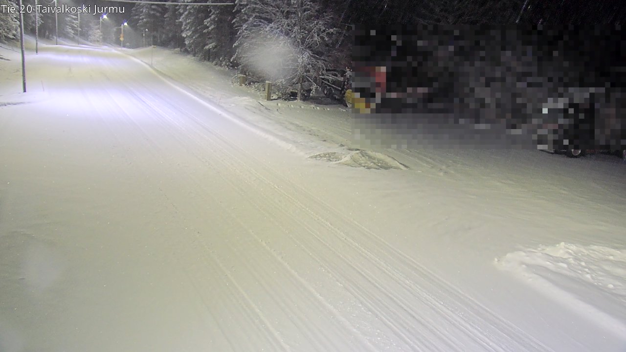 Kelikamerat Kuva Tie 20 Taivalkoski, Jurmu, Taivalkoski, Pohjois-Pohjanmaa