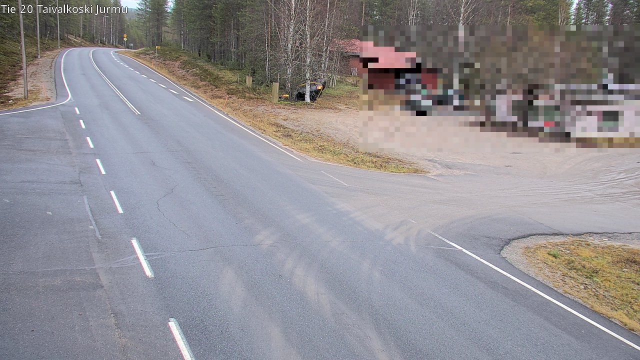 Kelikamerat Kuva Tie 20 Taivalkoski, Jurmu, Taivalkoski, Pohjois-Pohjanmaa