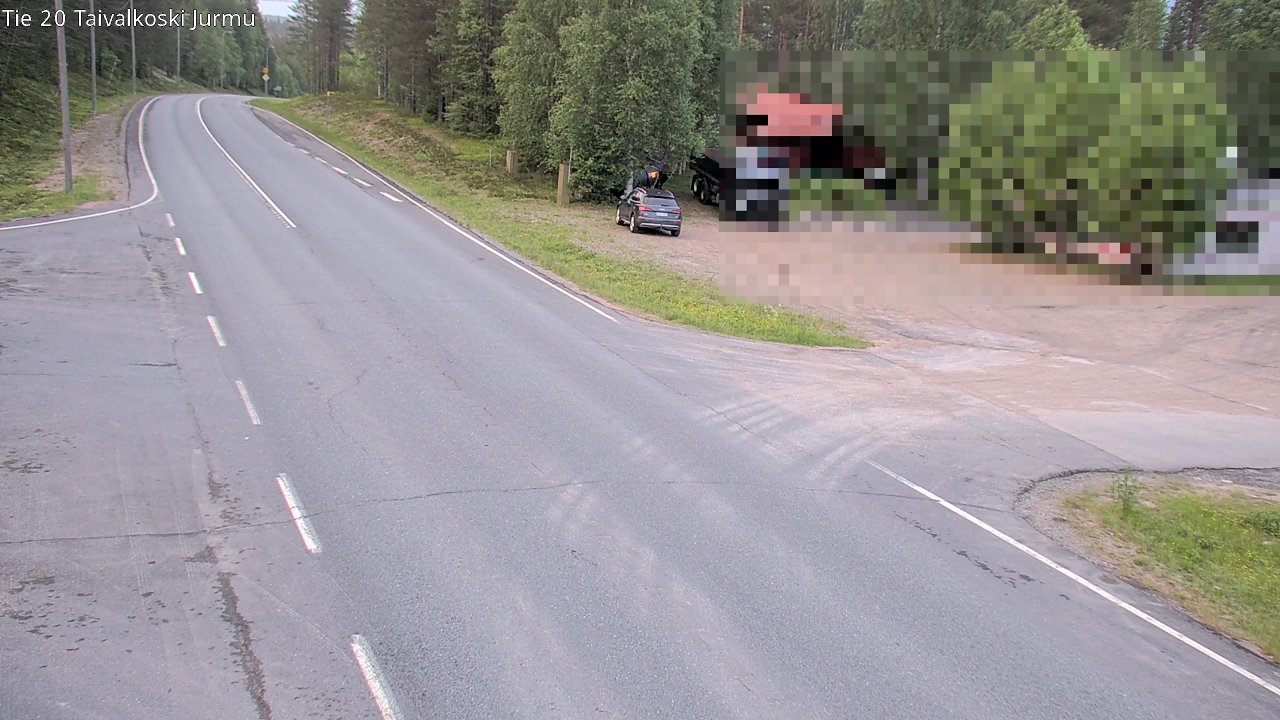 Kelikamerat Kuva Tie 20 Taivalkoski, Jurmu, Taivalkoski, Pohjois-Pohjanmaa