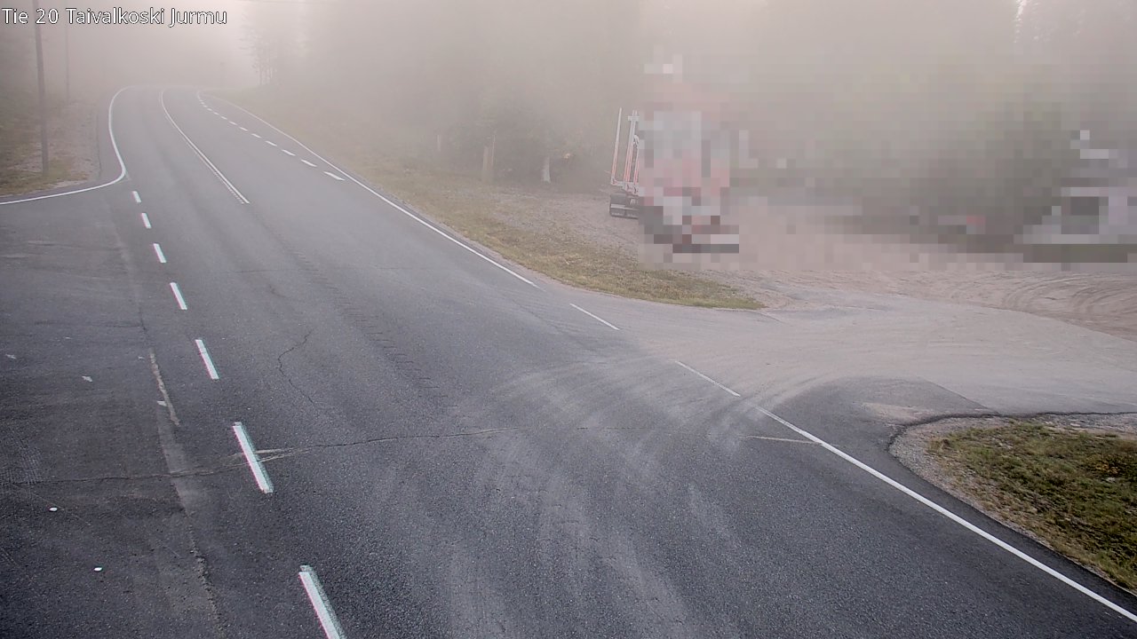 Kelikamerat Kuva Tie 20 Taivalkoski, Jurmu, Taivalkoski, Pohjois-Pohjanmaa
