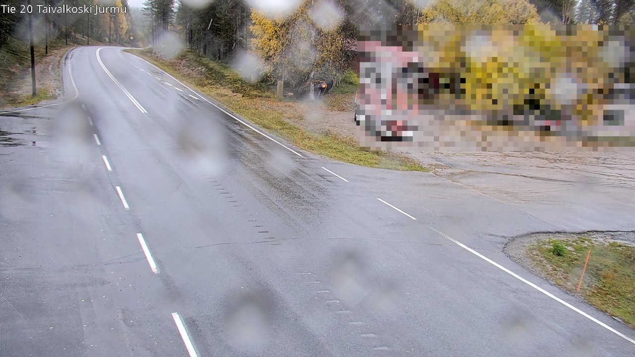 Kelikamerat Kuva Tie 20 Taivalkoski, Jurmu, Taivalkoski, Pohjois-Pohjanmaa
