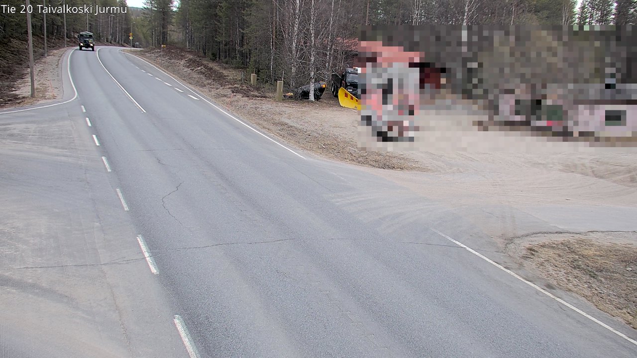 Kelikamerat Kuva Tie 20 Taivalkoski, Jurmu, Taivalkoski, Pohjois-Pohjanmaa