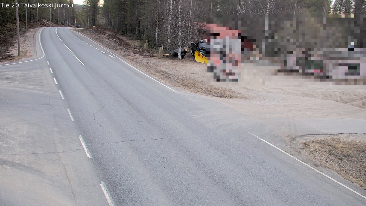 Kelikamerat Kuva Tie 20 Taivalkoski, Jurmu, Taivalkoski, Pohjois-Pohjanmaa
